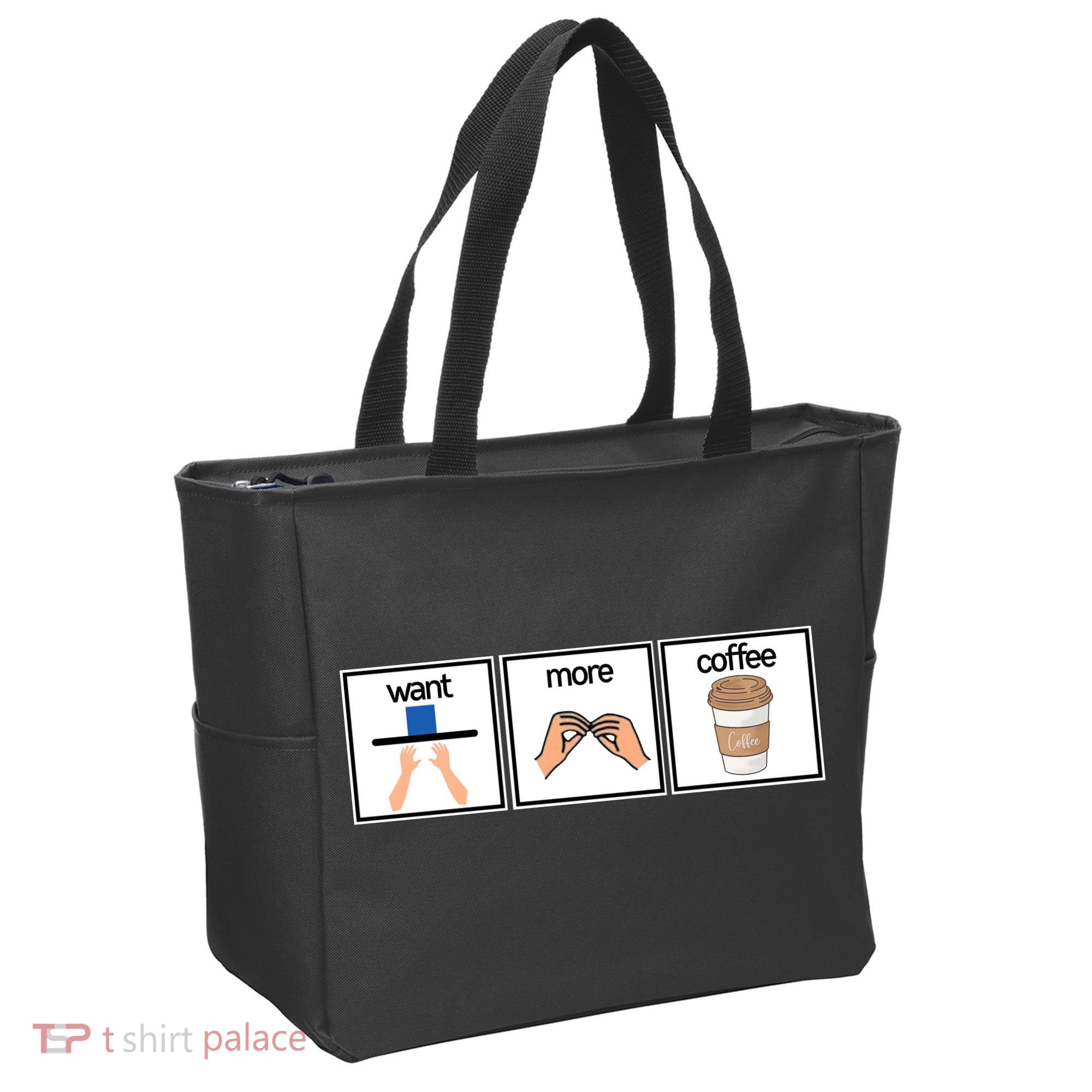 Funny Special Education Teacher Want More Coffee Tote Bag