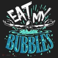 Funny Swimming Eat My Bubbles Swim Swimmer Women's Sweatshirt thumb 2