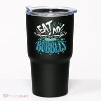 Funny Swimming Eat My Bubbles Swim Swimmer Tumbler thumb 0