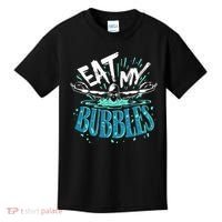 Funny Swimming Eat My Bubbles Swim Swimmer Kids T-Shirt thumb 0