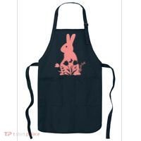 Floral Spring Easter Bunny Apron thumb 0