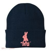 Floral Spring Easter Bunny Beanie thumb 0