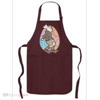 Funny Skateboarding Easter Bunny Rabbit Apron thumb 0