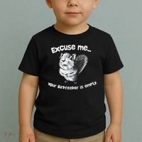 Funny Squirrel Excuse Me Your Birdfeeder Is Empty Toddler T-Shirt thumb 2