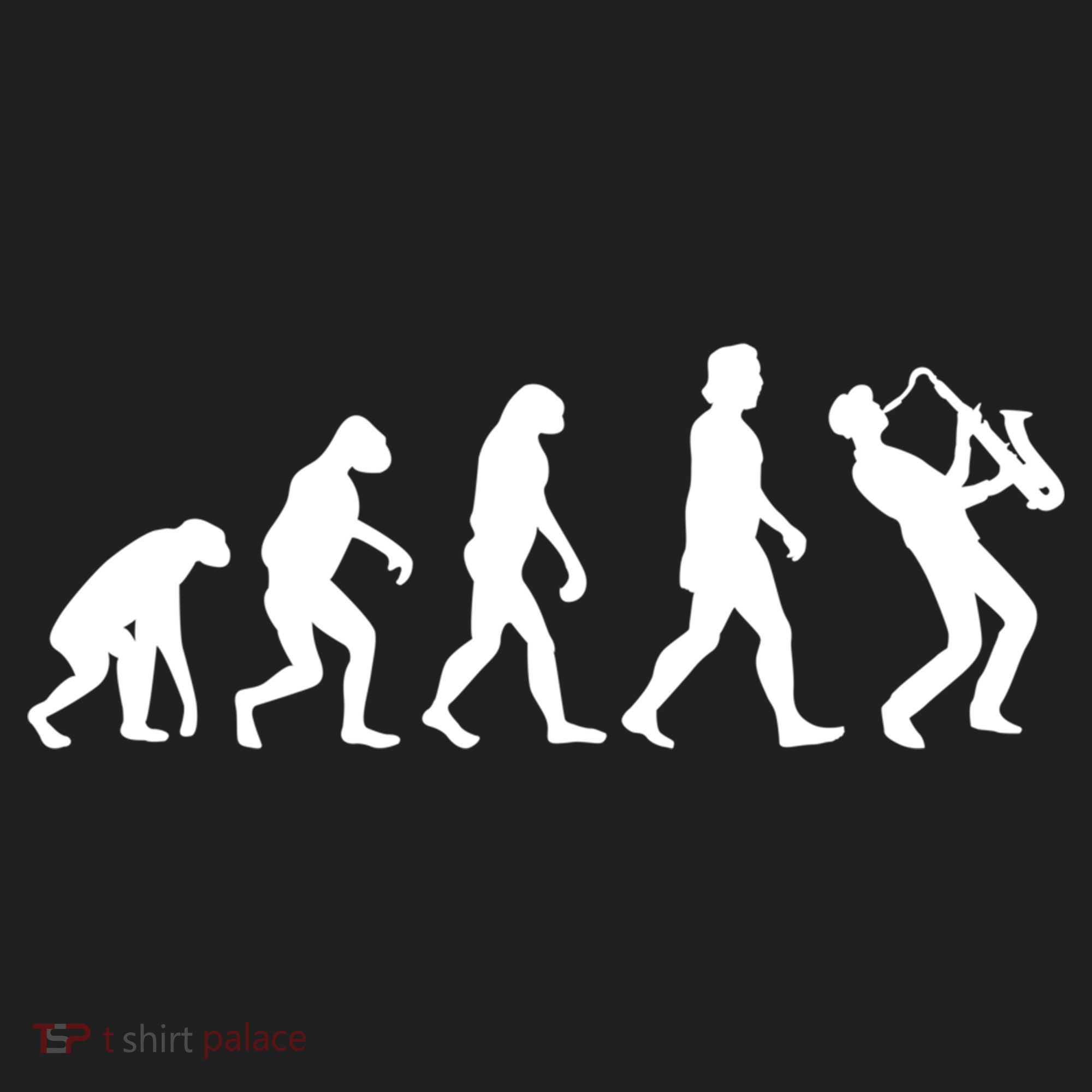 Funny Saxophonist Evolution Saxophone Player Gift Women's Sweatshirt