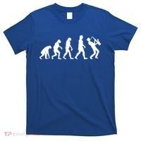 Funny Saxophonist Evolution Saxophone Player Gift T-Shirt thumb 0