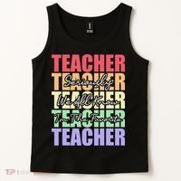 Funny Saying For Teacher Seriously Im The Favorite Teacher Tank Top thumb 2