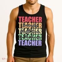 Funny Saying For Teacher Seriously Im The Favorite Teacher Tank Top thumb 3