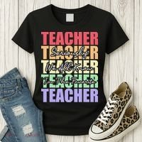 Funny Saying For Teacher Seriously Im The Favorite Teacher Women's T-Shirt thumb 3