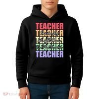 Funny Saying For Teacher Seriously Im The Favorite Teacher Kids Hoodie thumb 4