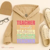 Funny Saying For Teacher Seriously Im The Favorite Teacher Hoodie thumb 4