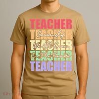 Funny Saying For Teacher Seriously Im The Favorite Teacher T-Shirt thumb 3