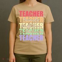 Funny Saying For Teacher Seriously Im The Favorite Teacher T-Shirt thumb 4