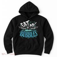 Funny Swimming Float Eat My Bubbles Hoodie thumb 0