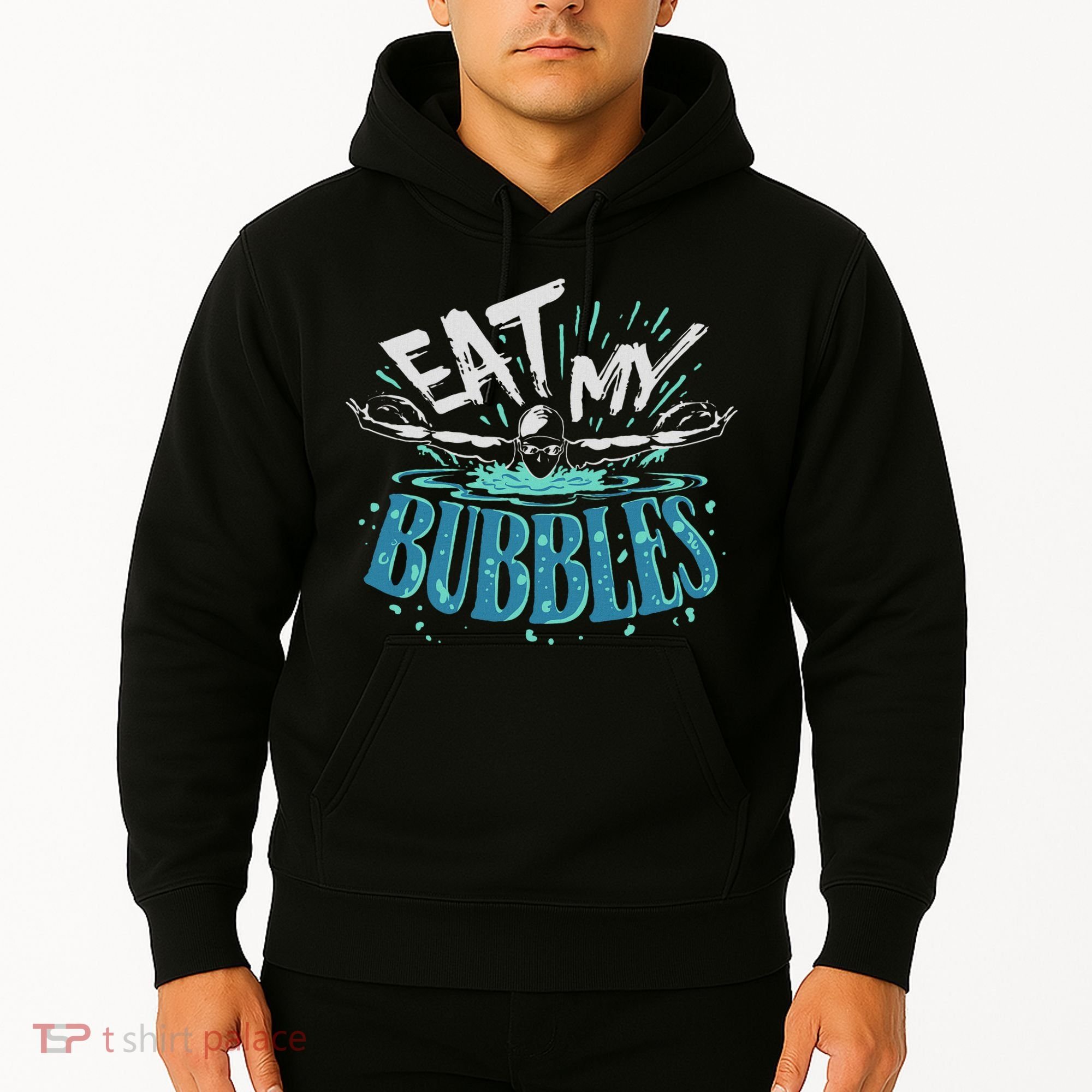 Funny Swimming Float Eat My Bubbles Hoodie