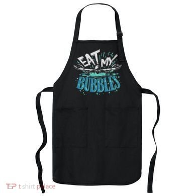 Funny Swimming Float Eat My Bubbles Apron