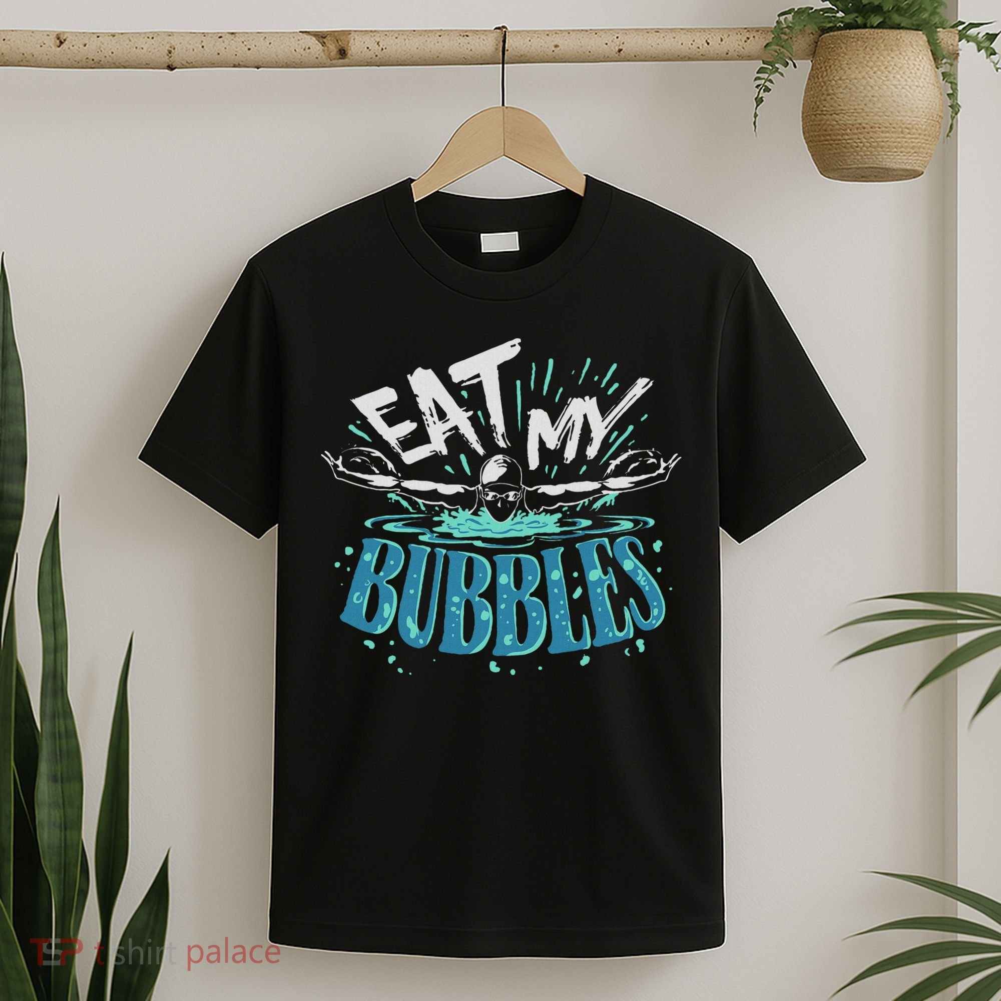 Funny Swimming Float Eat My Bubbles T-Shirt