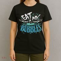 Funny Swimming Float Eat My Bubbles T-Shirt thumb 4