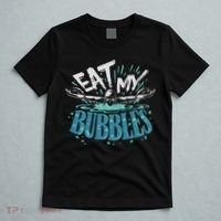 Funny Swimming Float Eat My Bubbles T-Shirt thumb 5