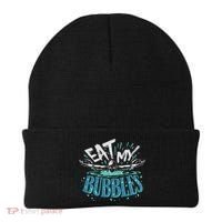 Funny Swimming Float Eat My Bubbles Beanie thumb 0