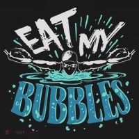 Funny Swimming Float Eat My Bubbles Pajama Set thumb 2