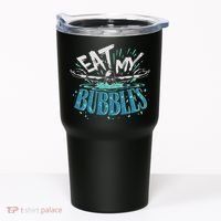 Funny Swimming Float Eat My Bubbles Tumbler thumb 0