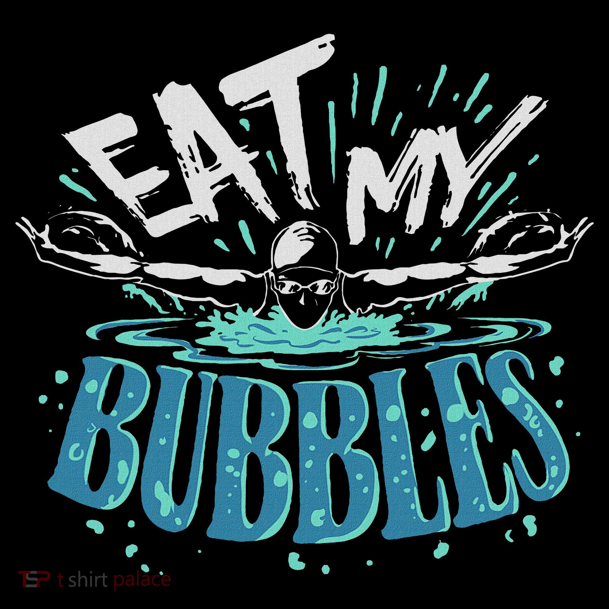 Funny Swimming Float Eat My Bubbles Ornament