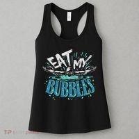 Funny Swimming Float Eat My Bubbles Women's Tank Top thumb 3