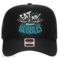 Funny Swimming Float Eat My Bubbles Hat thumb 0
