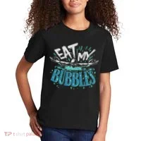 Funny Swimming Float Eat My Bubbles Kids T-Shirt thumb 2