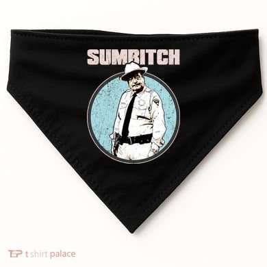 Funny Sumbitch 70's Movie Quote USA-Made Doggie Bandana