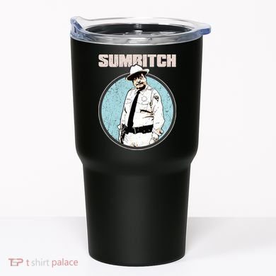 Funny Sumbitch 70's Movie Quote Tumbler