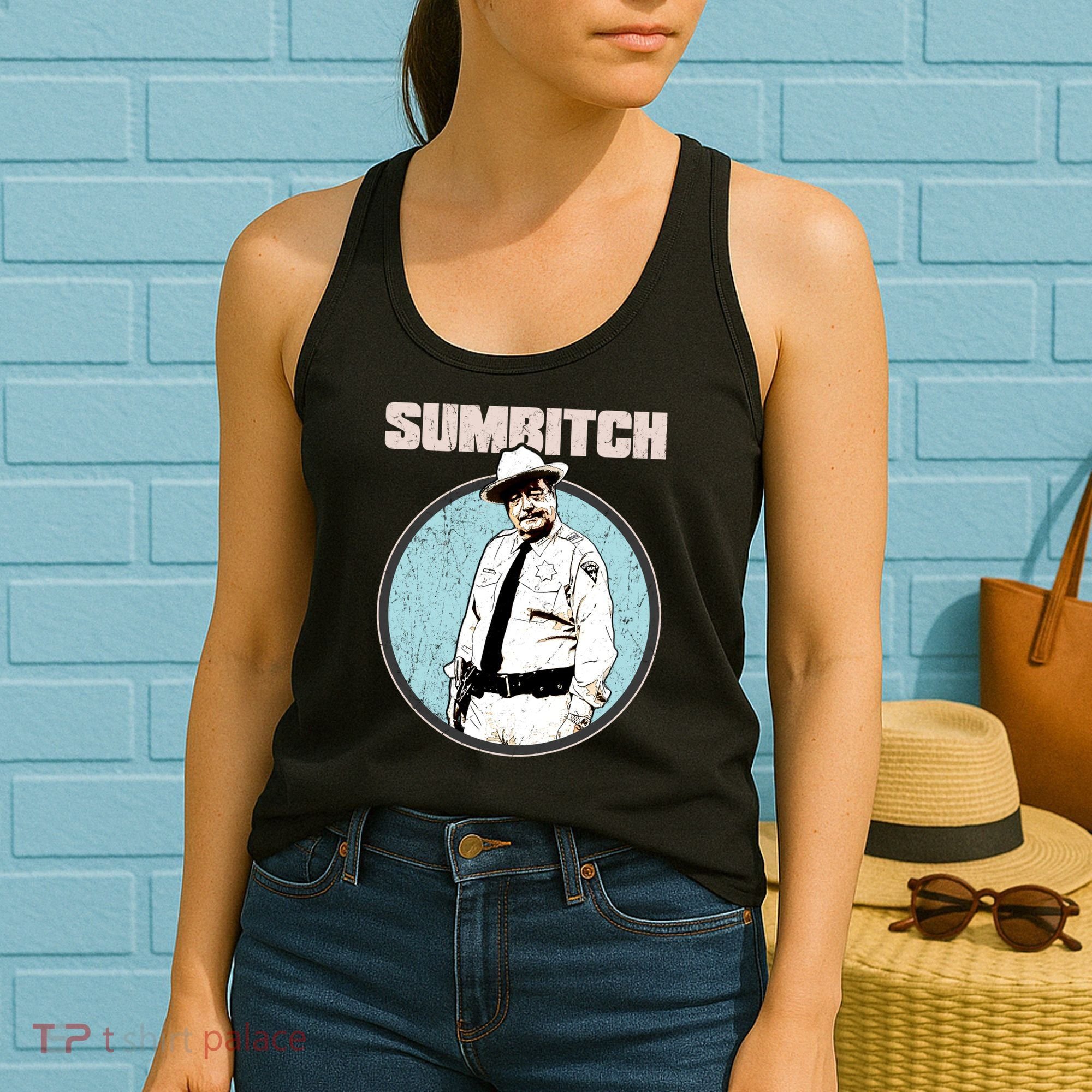 Funny Sumbitch 70's Movie Quote Women's Tank Top