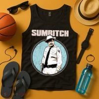 Funny Sumbitch 70's Movie Quote Tank Top thumb 4