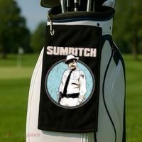 Funny Sumbitch 70's Movie Quote Golf Towel thumb 2