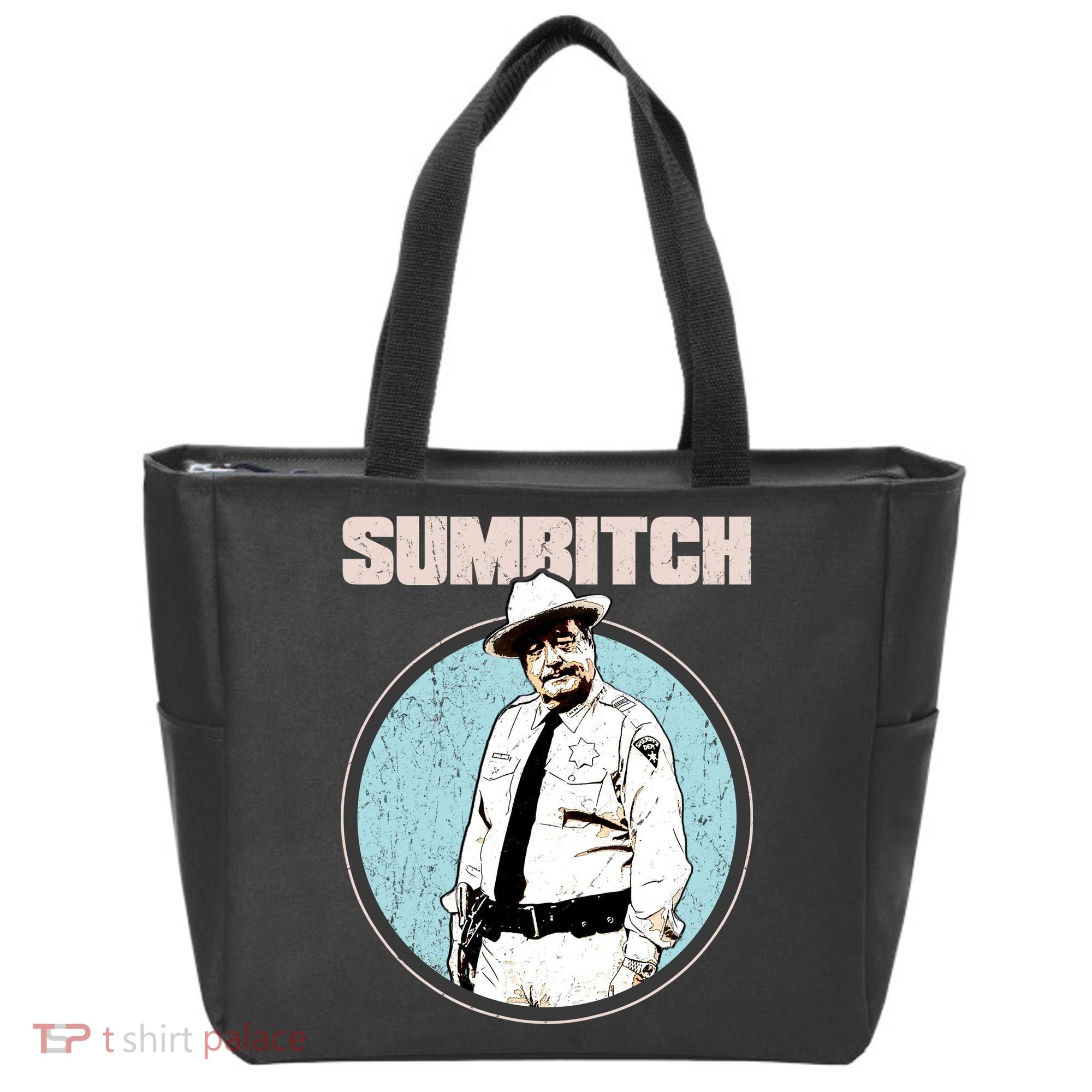 Funny Sumbitch 70's Movie Quote Tote Bag