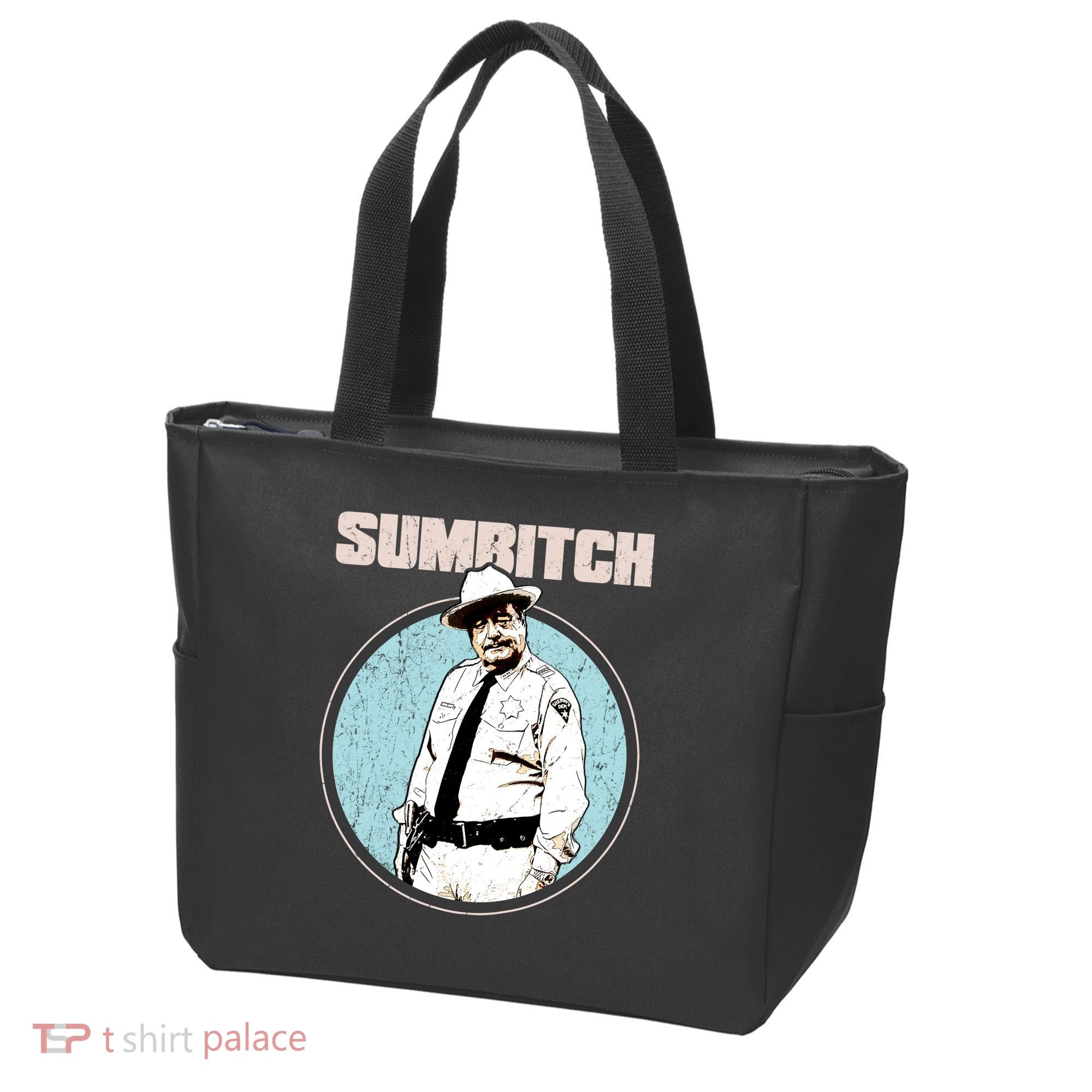 Funny Sumbitch 70's Movie Quote Tote Bag