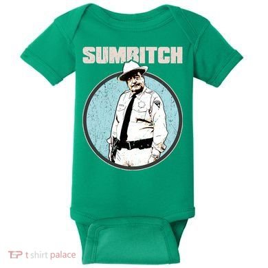 Funny Sumbitch 70's Movie Quote Baby Bodysuit