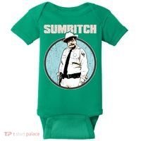 Funny Sumbitch 70's Movie Quote Baby Bodysuit thumb 0