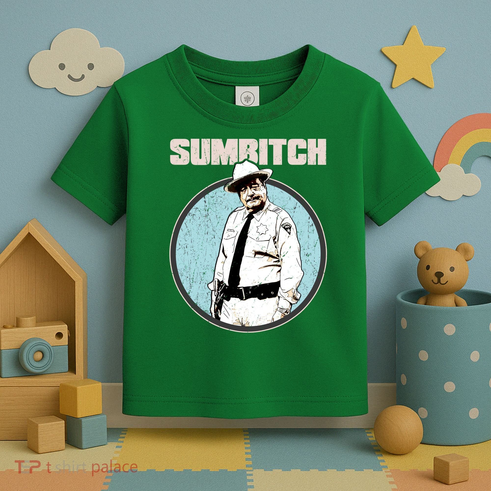 Funny Sumbitch 70's Movie Quote Toddler T-Shirt
