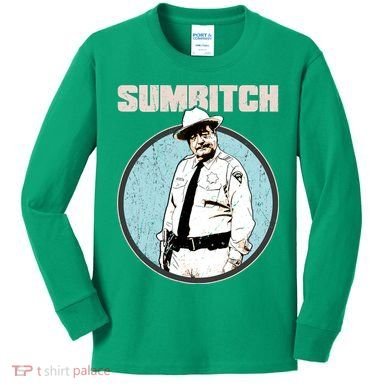 Funny Sumbitch 70's Movie Quote Kids Long Sleeve Shirt