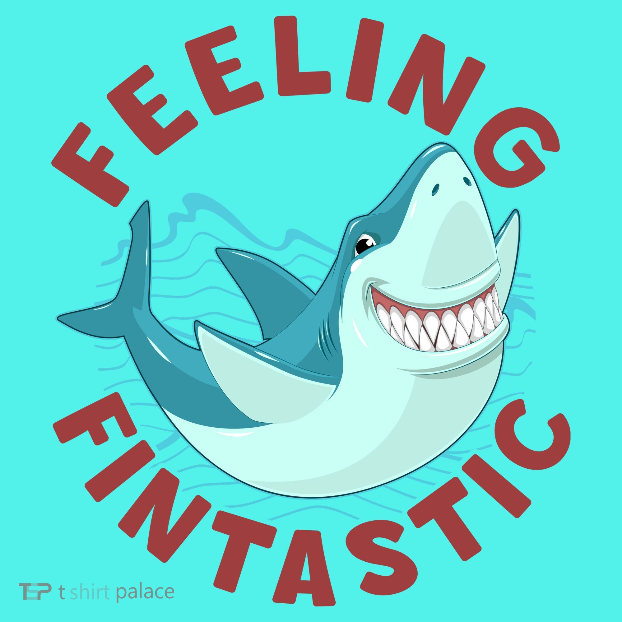 Funny Shark Feeling Fintastic Shark Week Fan Mousepad