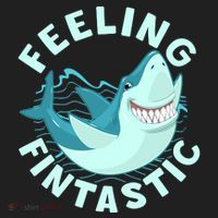 Funny Shark Feeling Fintastic Shark Week Fan Hat thumb 2