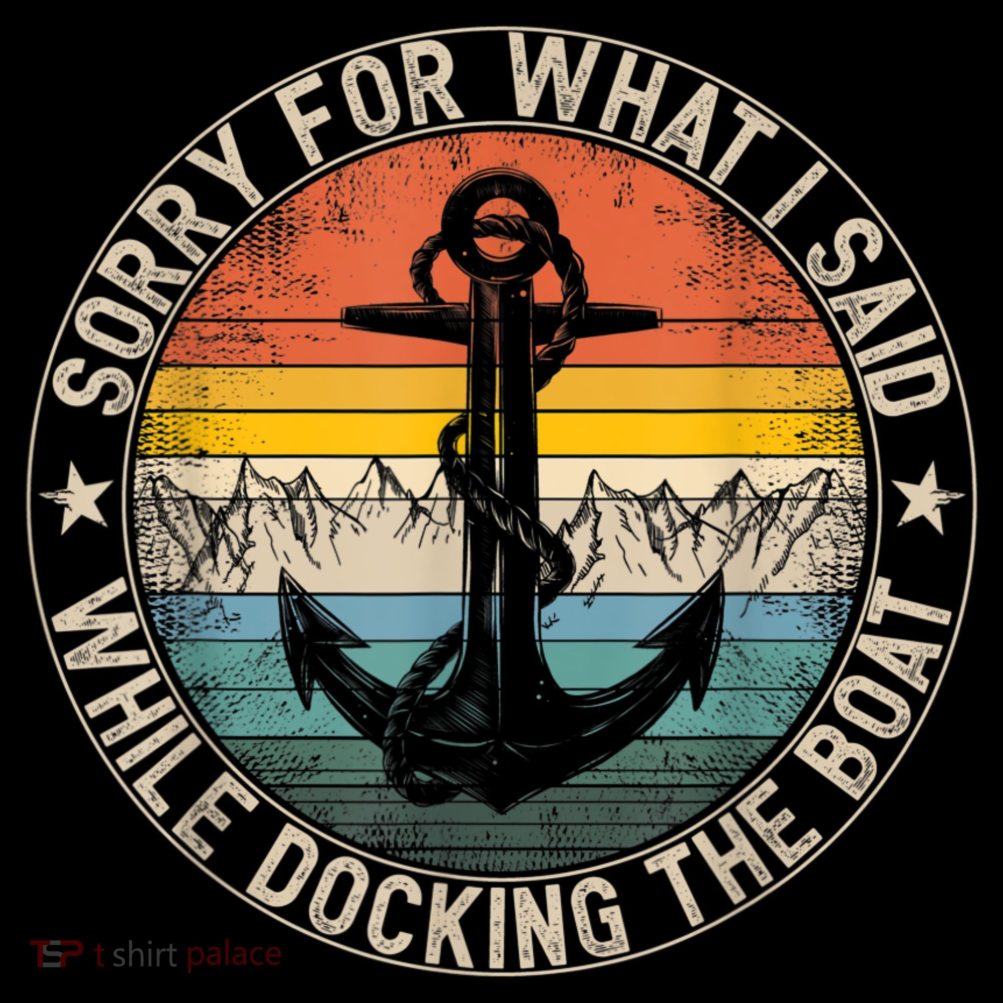 Funny Sorry For What I Said While Docking The Boat USA-Made Doggie Bandana