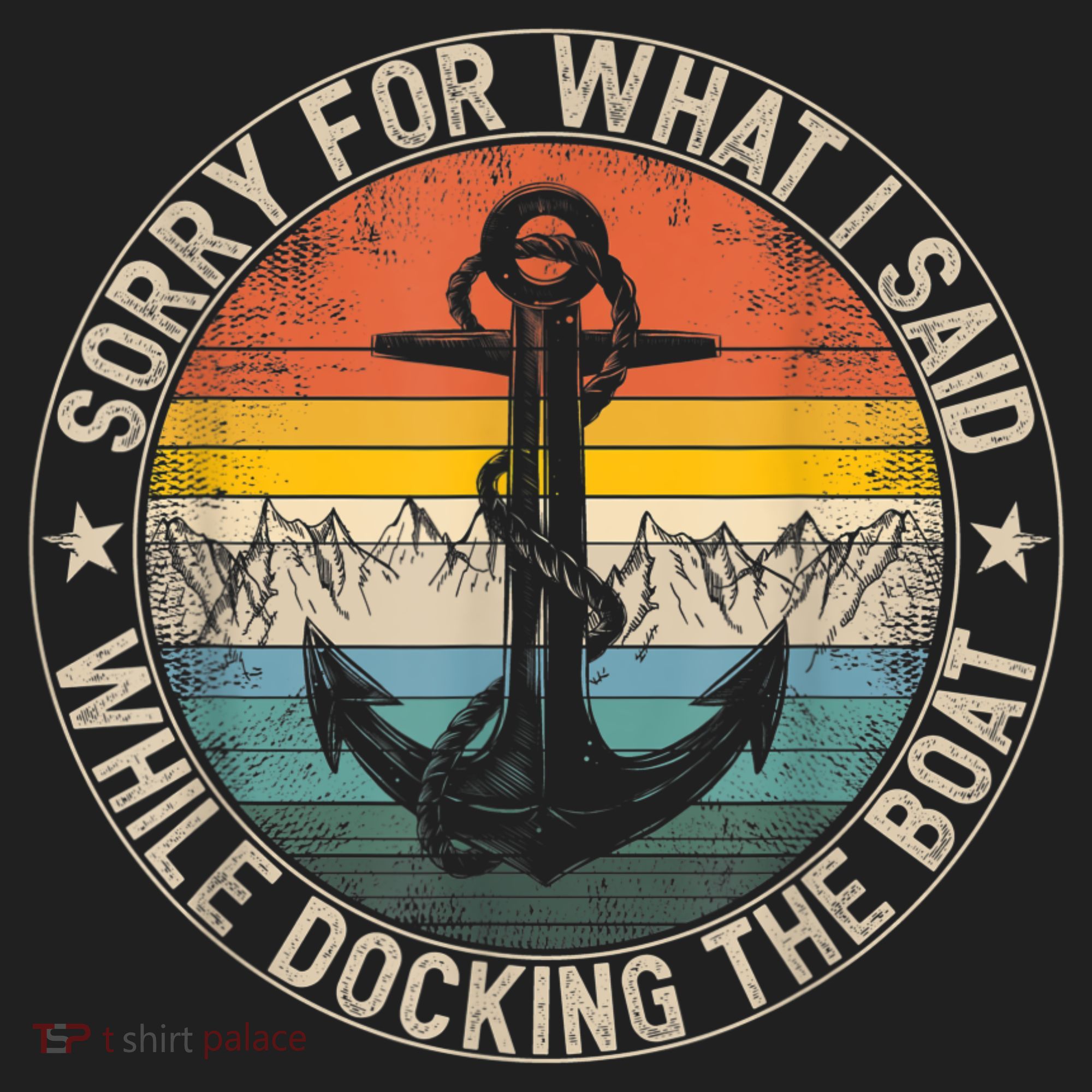 Funny Sorry For What I Said While Docking The Boat Beanie
