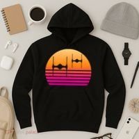 Fighter Sunset Hoodie thumb 3