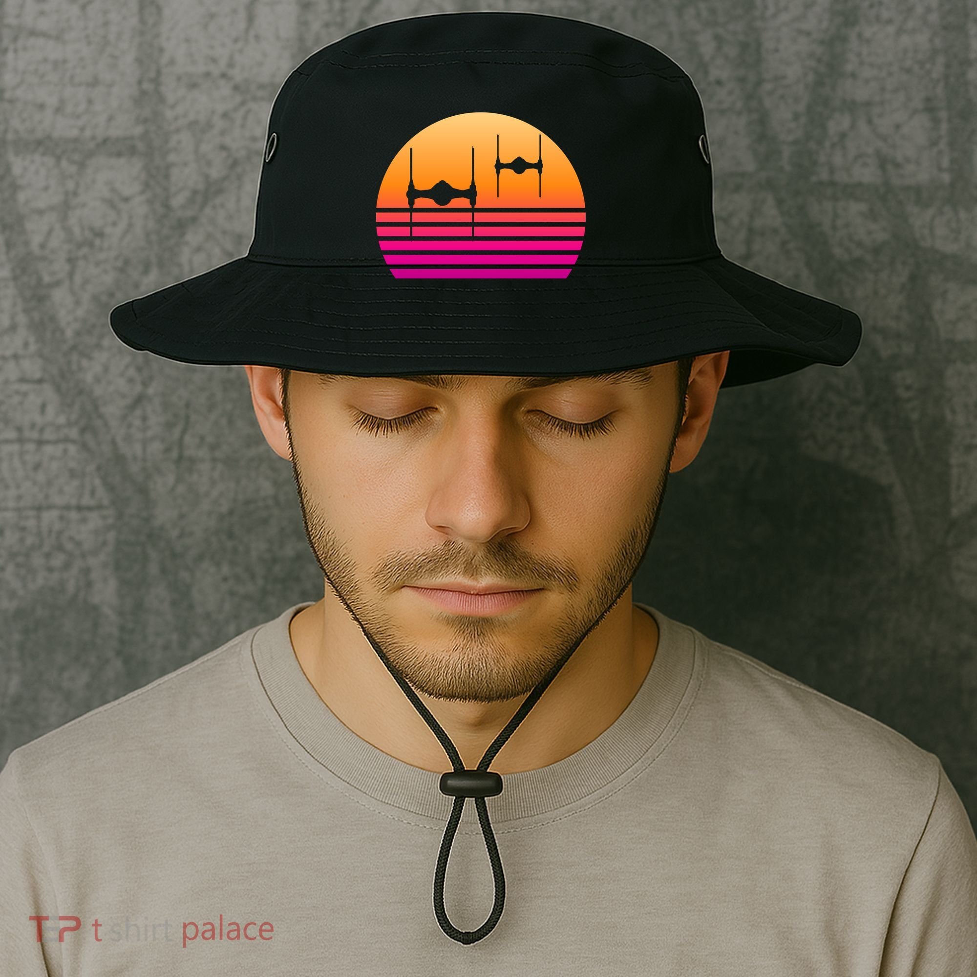 Fighter Sunset Bucket Hat