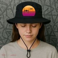 Fighter Sunset Bucket Hat thumb 3
