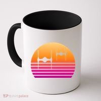 Fighter Sunset Coffee Mug thumb 0
