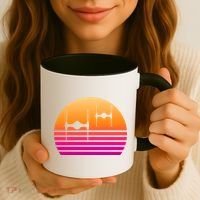 Fighter Sunset Coffee Mug thumb 3